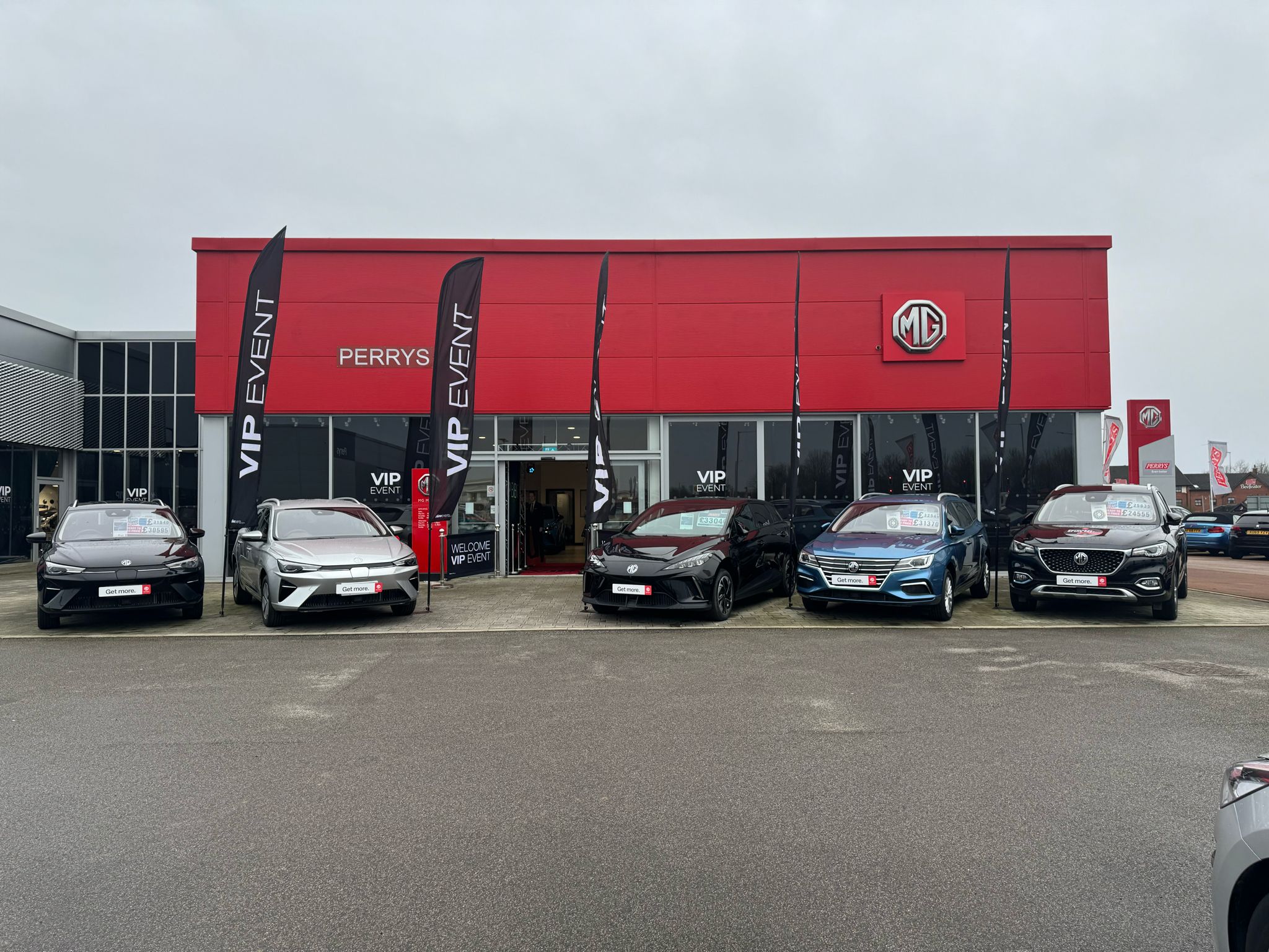 Perrys MG Preston dealer